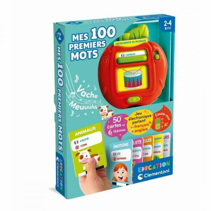 Jouet Educatif Clementoni My first 100 words Bilingual