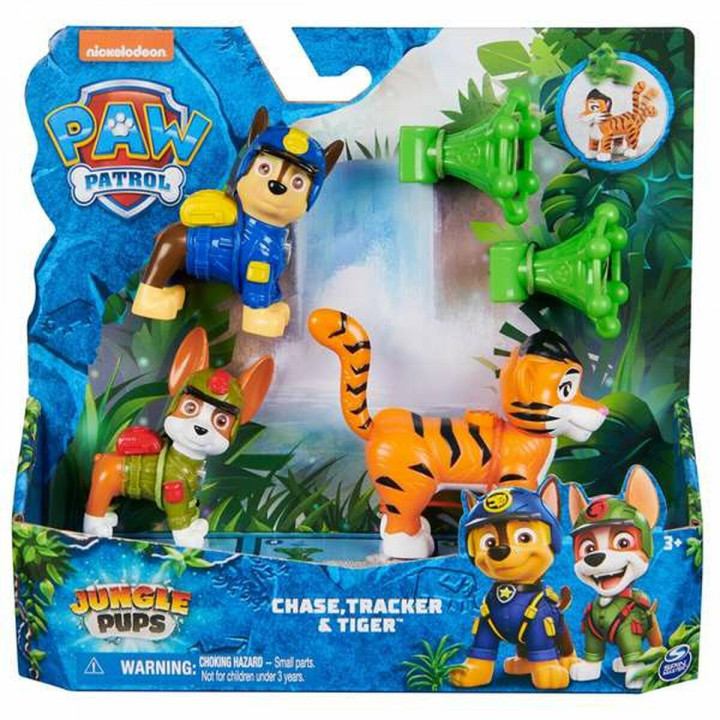 Playset The Paw Patrol Jungle 19,05 x 20,23 x 5,71 cm 4 Unidades