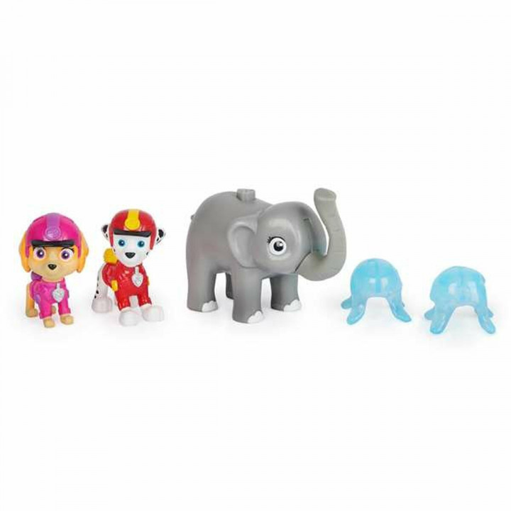 Playset The Paw Patrol Jungle 19,05 x 20,23 x 5,71 cm 4 Stuks