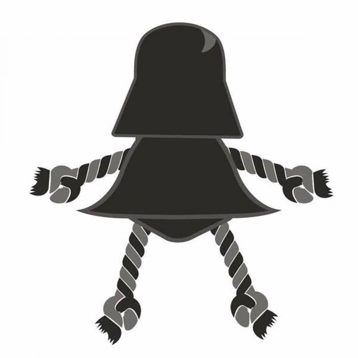 Hundespielzeug Star Wars Schwarz 5,0 x 13,0 x 26,0 cm (4 Stück)