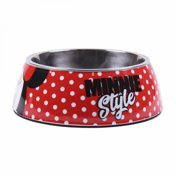 Comedero para Perro Minnie Mouse Melamina 760 ml