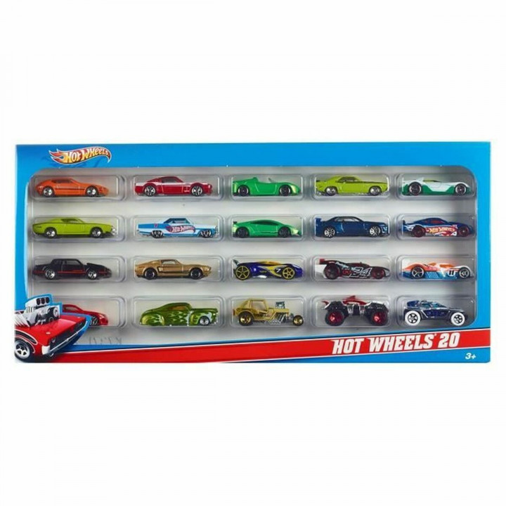 Voertuig Speelset Hot Wheels H7045 20 Stuks