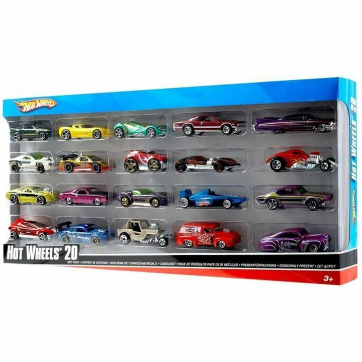 Voertuig Speelset Hot Wheels H7045 20 Stuks