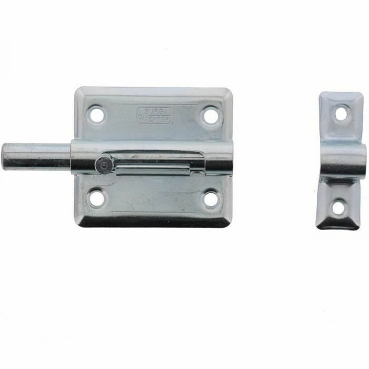 Key padlock Burg-Wachter GR 70 SB Stainless steel Steel Rectangular