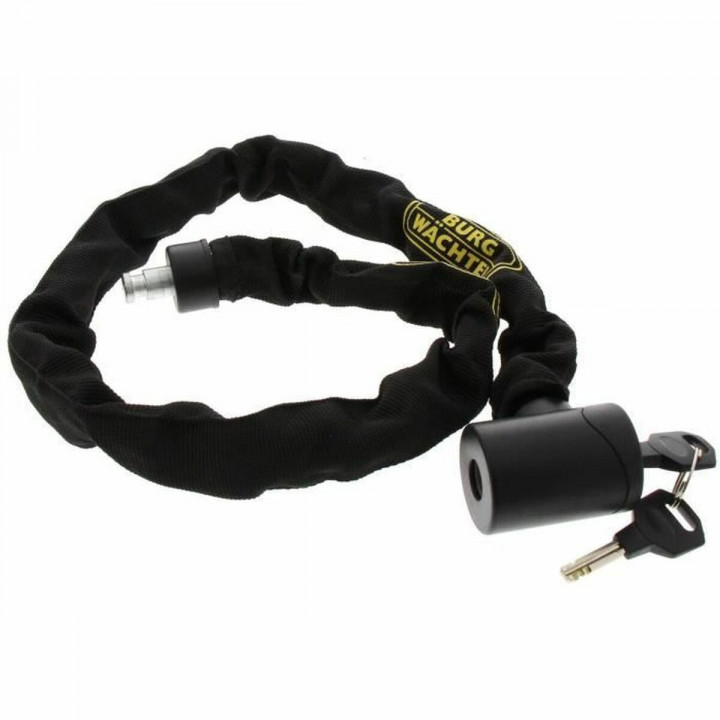 Candado de llave Burg-Wachter 580 90 BLACK Acero Inoxidable