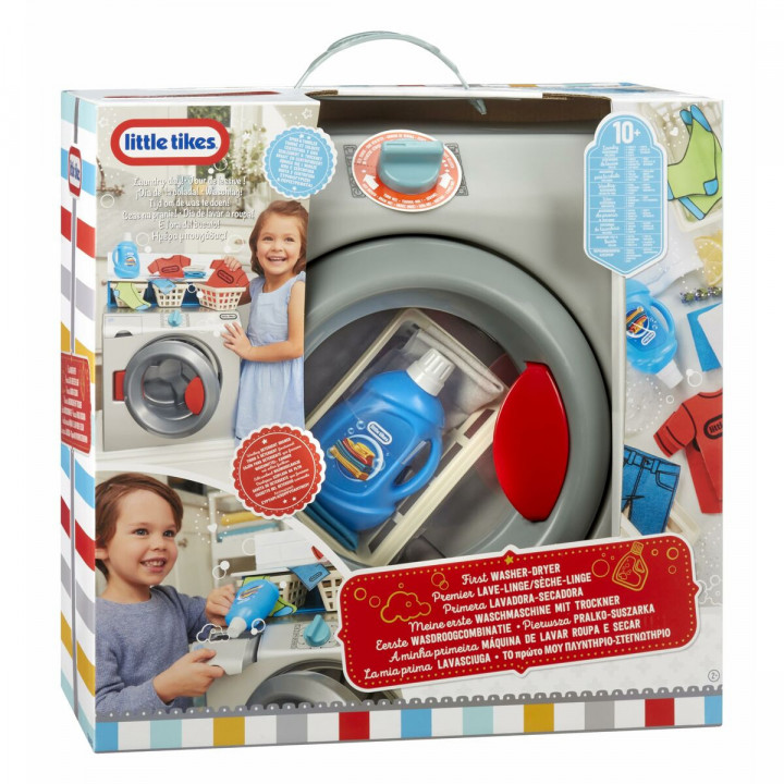 Lavatrice giocattolo Little Tikes My 1st washing machine 29 x 39,4 x 52,3 cm Interattiva
