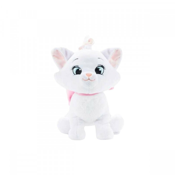 Peluche Disney Cakey Cat 25 cm Blanco Poliéster
