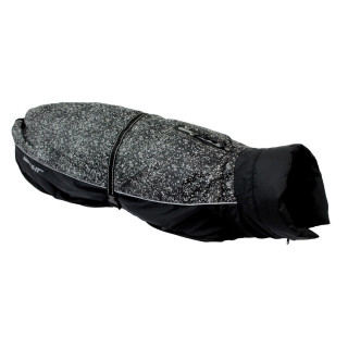 Cappotto per Cani Dog Gone Smart Nero 55 cm