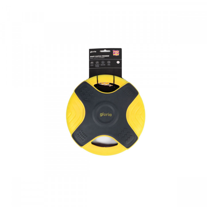 Frisbee Gloria Geel TPR 25 cm