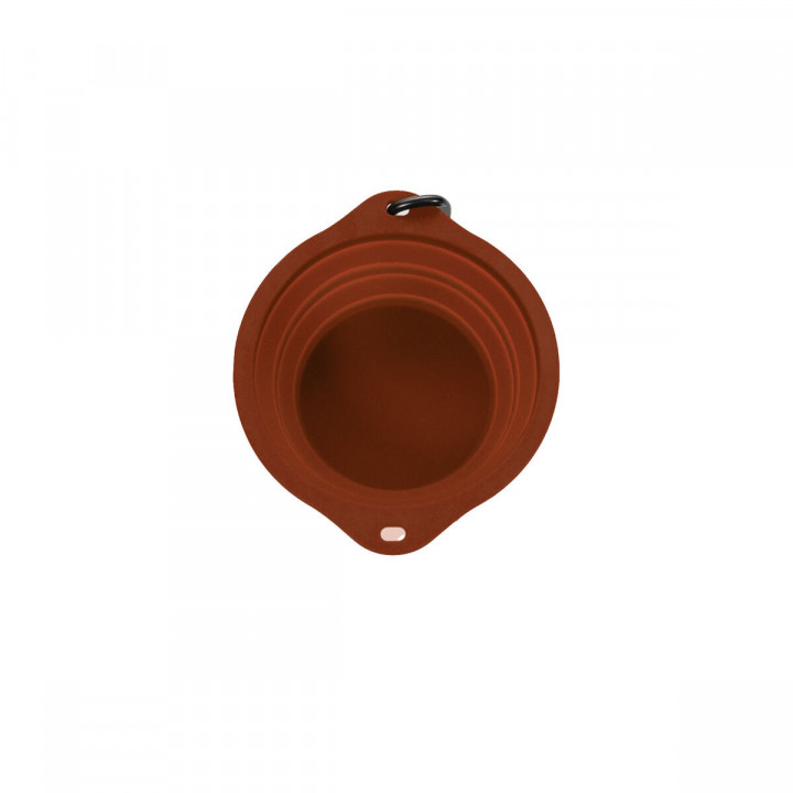 Gamelle Pliable pour Animaux Domestiques Gloria Rouge Silicone Aluminium 550 ml