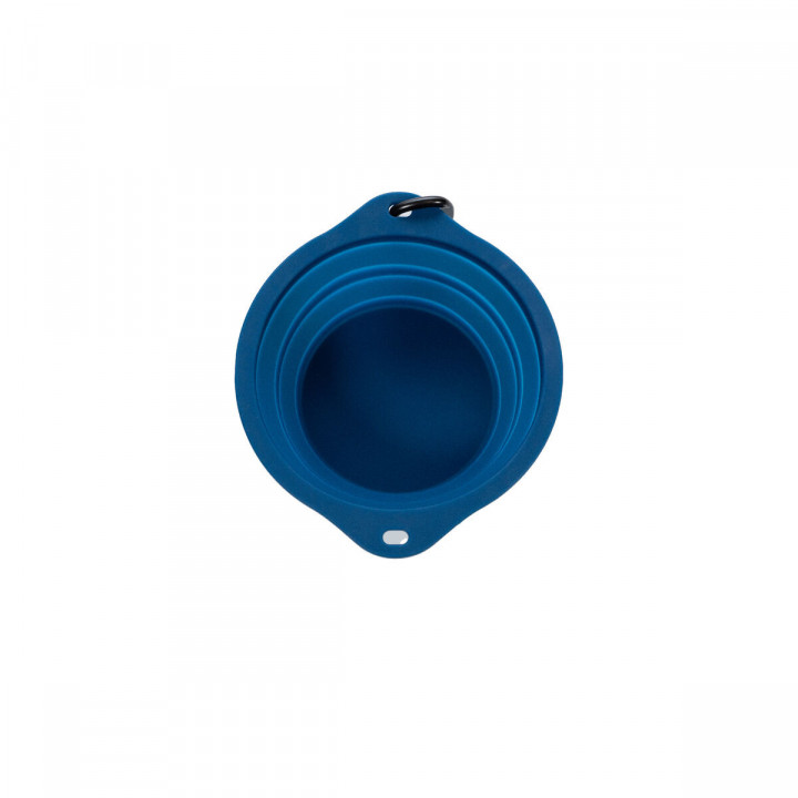 Gamelle Pliable pour Animaux Domestiques Gloria Bleu Silicone Aluminium 550 ml