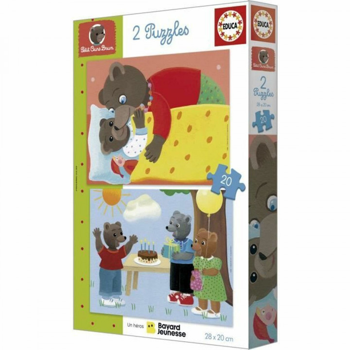 Puzzel Educa Little Brown Bear