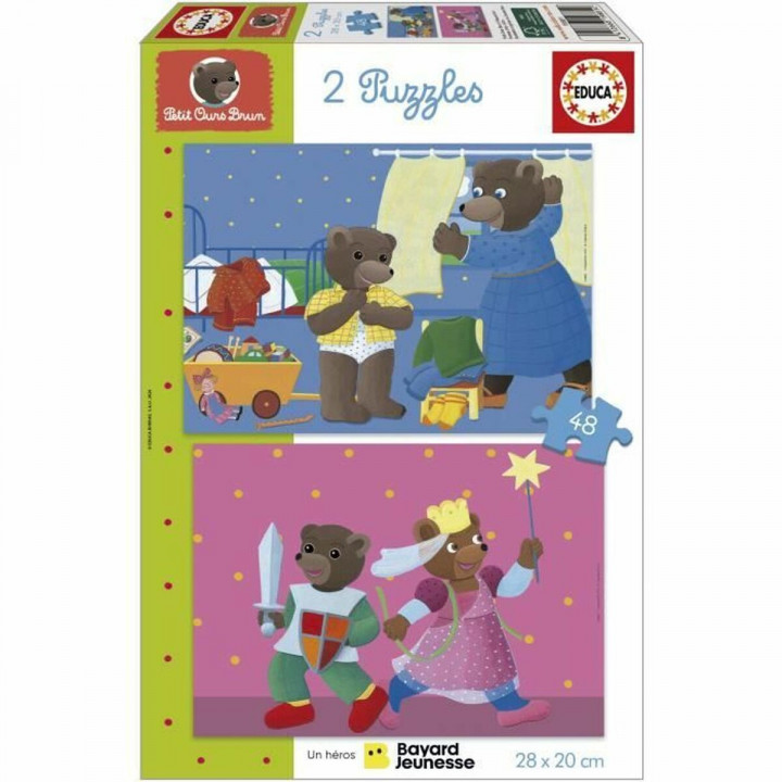 Puzzel Educa Little Brown Bear