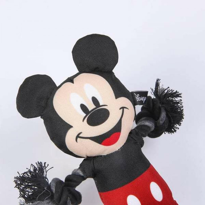 Hondenspeelgoed Mickey Mouse Zwart 15,0 x 6,0 x 28,0 cm Plastic
