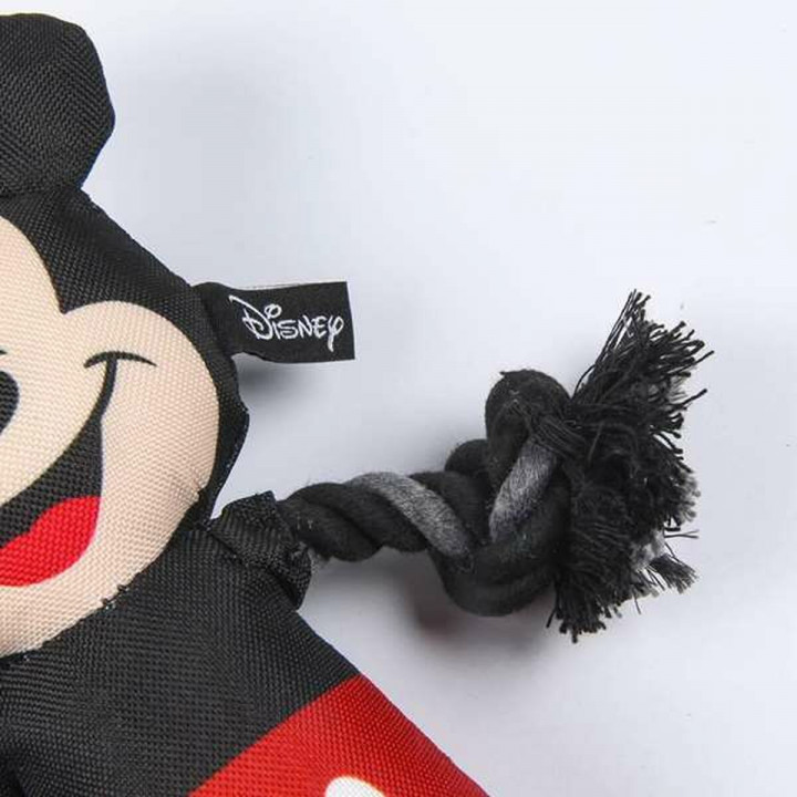 Hundespielzeug Mickey Mouse Schwarz 15,0 x 6,0 x 28,0 cm Kunststoff