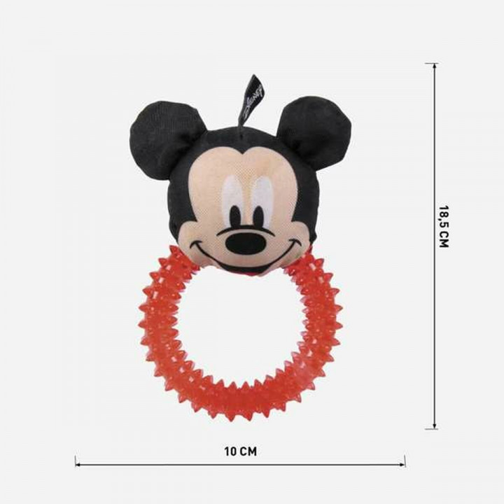 Dog chewing toy Mickey Mouse   Red 10,0 x 20,0 x 7,0 cm