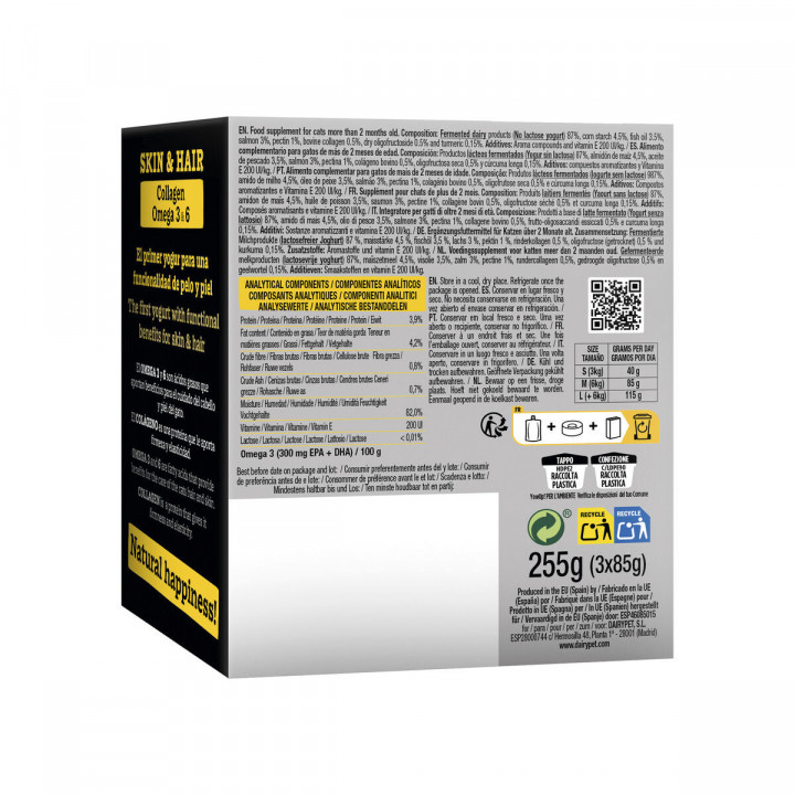 Cibo per gatti YowUp Skin & Hair 3 Unità