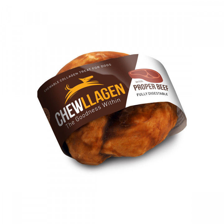 Snack para Perros Chewllagen Ternera Carne de vacuno