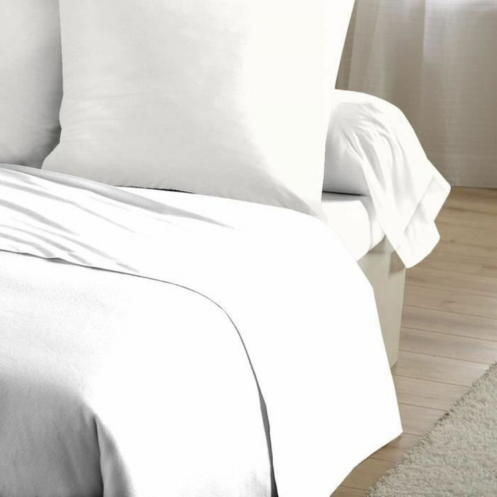 Juego de Sábanas HOME LINGE PASSION Flat sheet Blanco Cama de 180/200