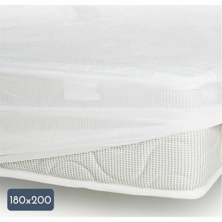 Protecteur de matelas Lovely Home Blanc 200 x 180 cm