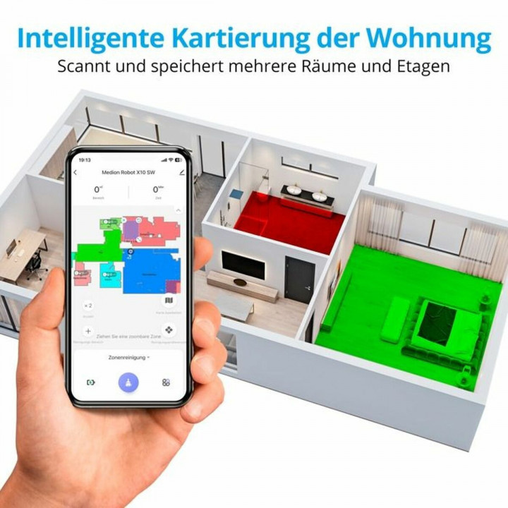 Robot stofzuiger Medion MD11782 X10 SW