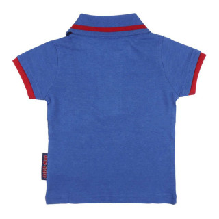 Camiseta de Manga Corta Infantil Spider-Man Azul