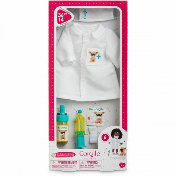 Accessoires pour poupées Corolle Veterinarian Play Kit