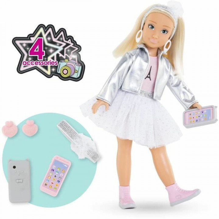 Babypop met Accessoires Corolle Valentine Fashion Week Paris