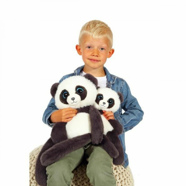 Peluche Gipsy Toys Panda Leggies Nero