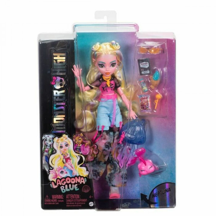 Bambolotto Bebè con Accessori Monster High Lagoona Blue