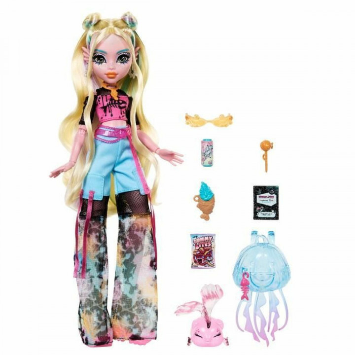 Babypuppe mit Zubehör Monster High Lagoona Blue