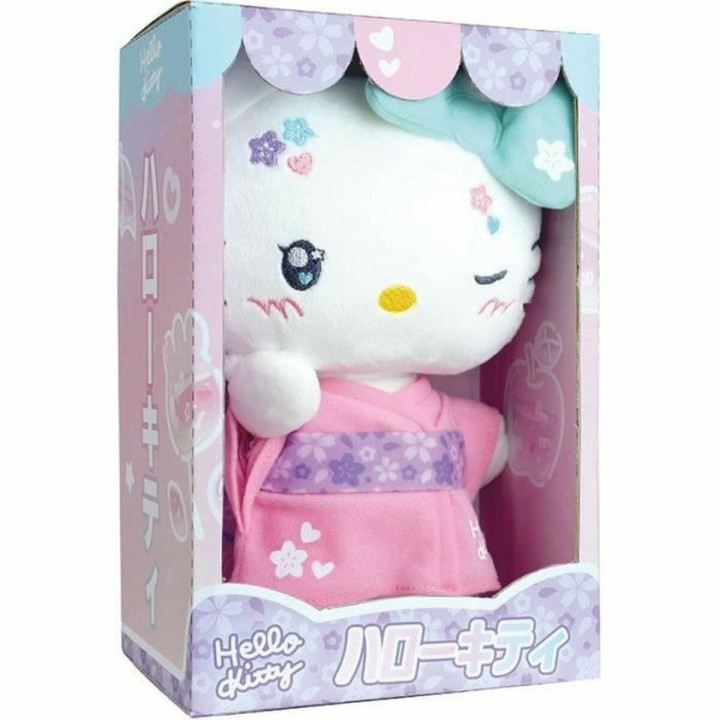 Plüschtier Jemini Hello Kitty Kimono Kawai Rose