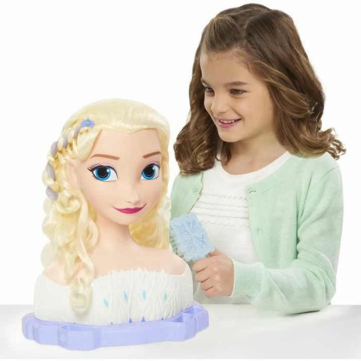 Bambolotto Bebè con Accessori Frozen Elsa Deluxe Styling Head