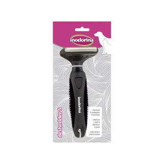 Flea Comb Inodorina Black Steel S