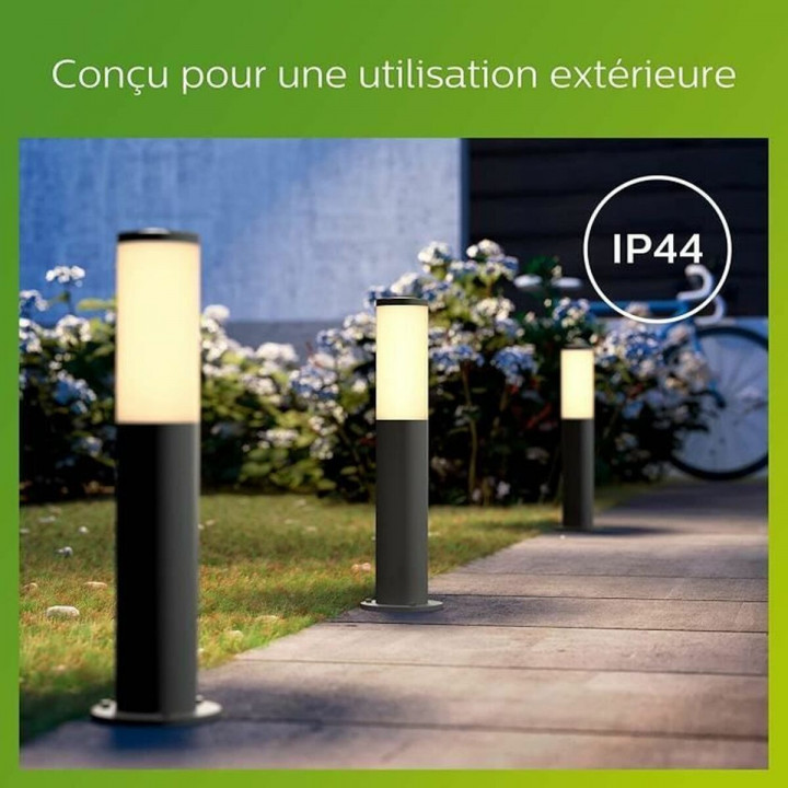 Lamp Philips Luminarias de exterior Antraciet E27 230 V 2700 K