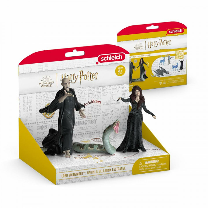Personaggi d'Azione Schleich Voldemort, Nagini and Bellatrix (3 Unità)