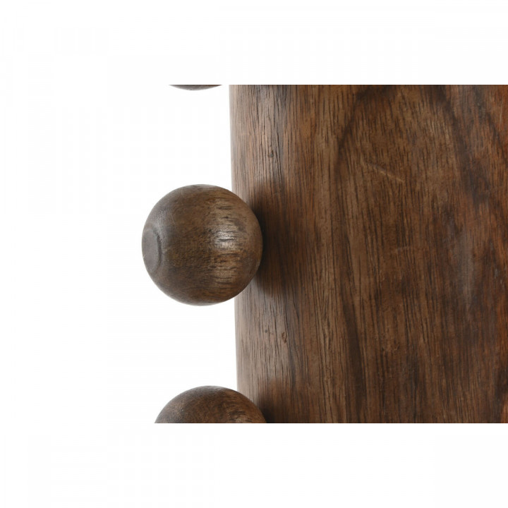 Vaso Home ESPRIT Legno di mango 10 x 10 x 28 cm