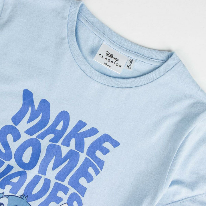 Zomerpyjama Stitch Blauw