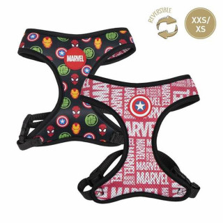 Harnais pour Chien Marvel Rouge