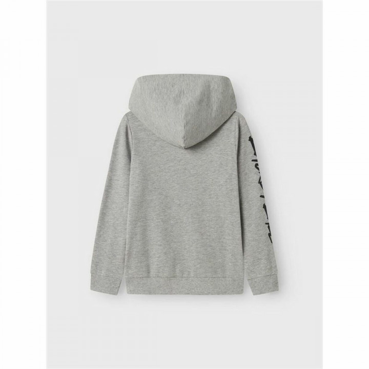 Children’s Hoodie Name It Light grey
