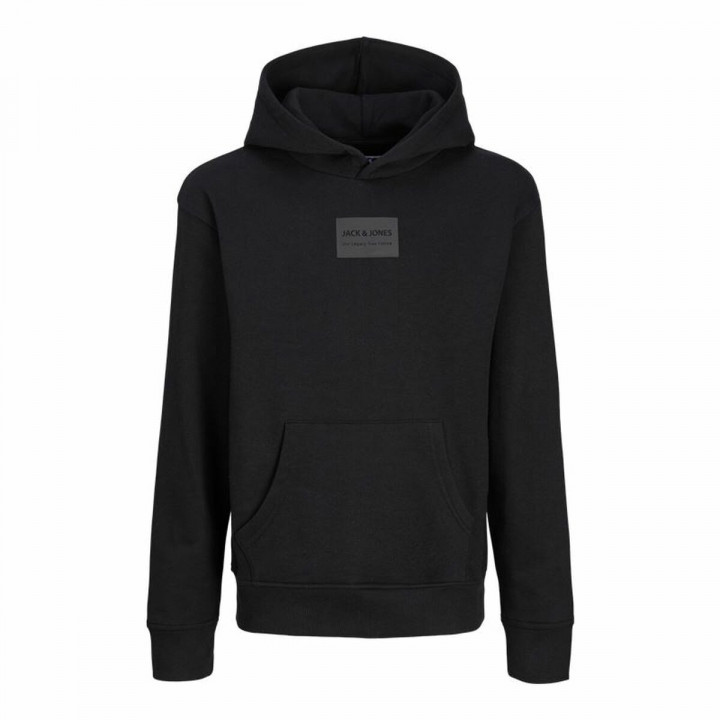 Kinderhoodie Jack & Jones Jjhakkai Zwart
