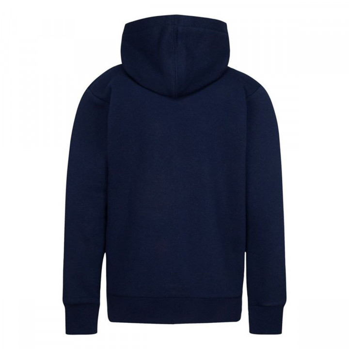 Felpa con Cappuccio Bambino Converse Chuck Taylor Patch Core Blu Marino