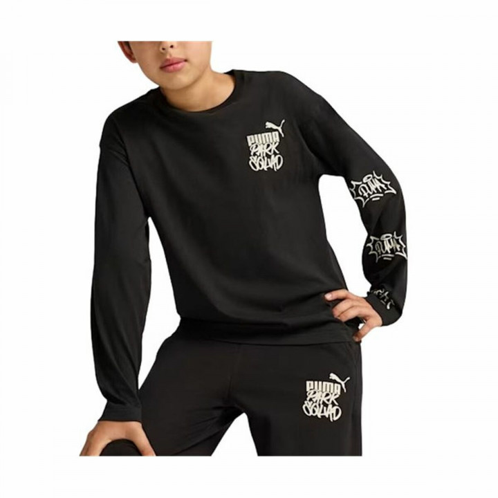 Maglia a Maniche Lunghe Bambino Puma Essentials+ Mid 90S Ls