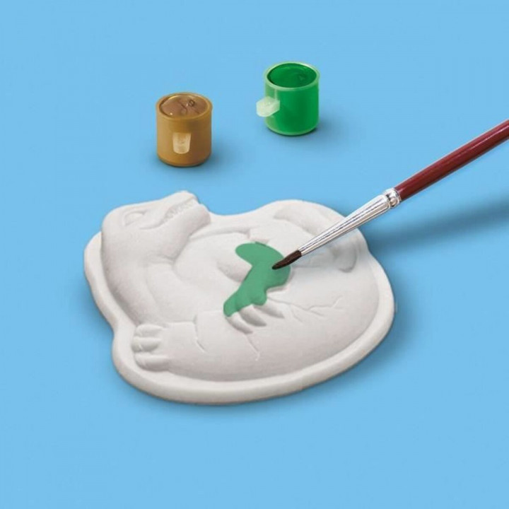 Set de Dibujo SES Creative 2 in 1 Dinosaurs