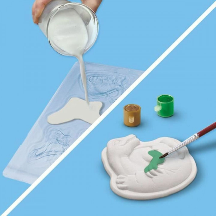 Tekenset SES Creative 2 in 1 Dinosaurs