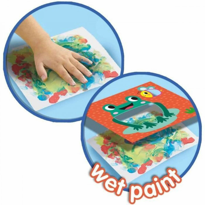 Set de Dibujo SES Creative Eco Finger Paint Cards