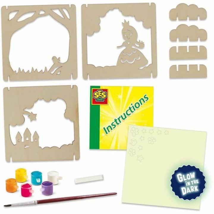 Set da Disegno SES Creative glows in the dark