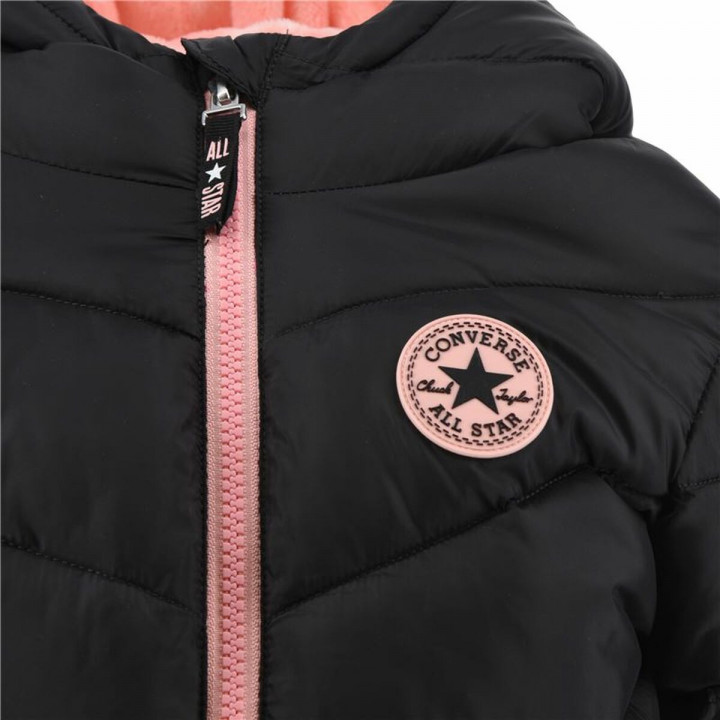 Jacke Für Kinder Converse Solid Mdwt Puffer Schwarz