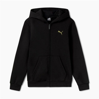 Jacke Für Kinder Puma Essentials+ Graphic Hoodie Fz Schwarz