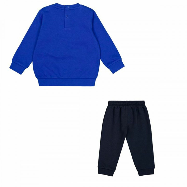 Sports Outfit for Baby Champion Crewneck Suit  Blue